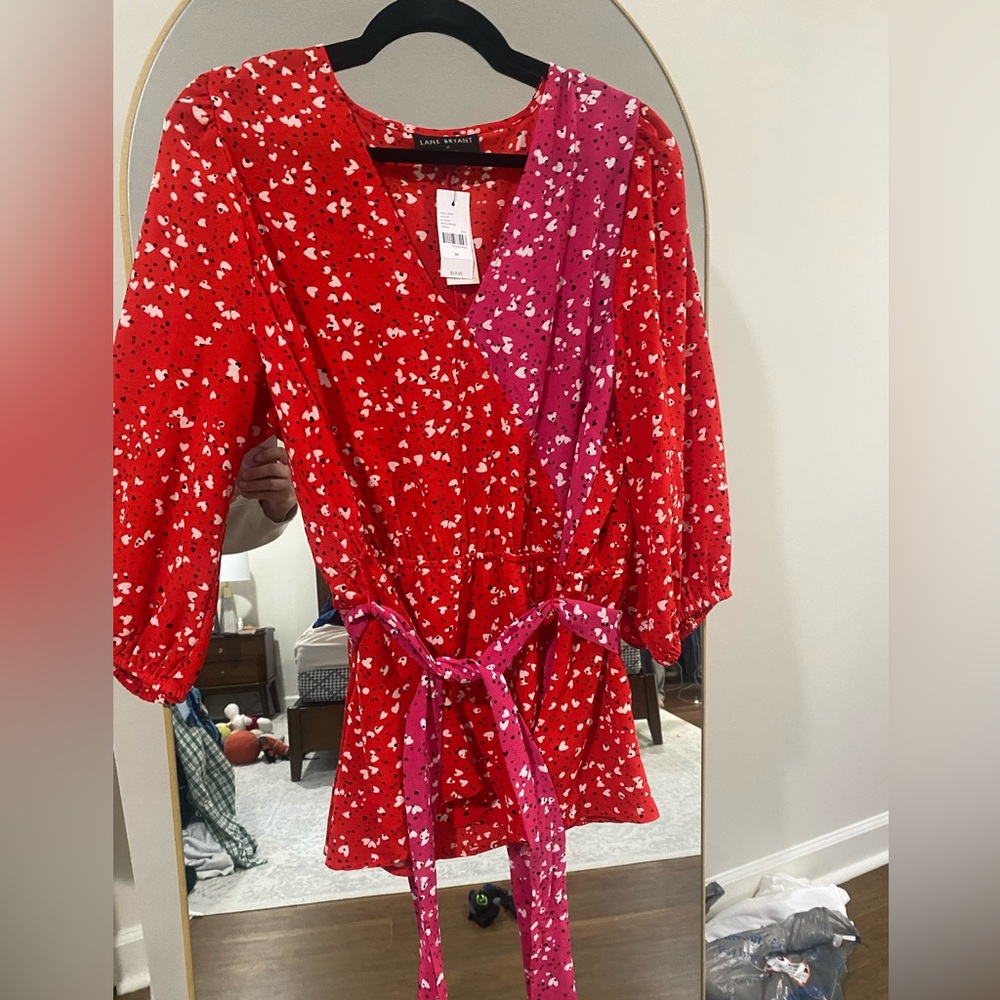 Lane Bryant 18, hearts top!